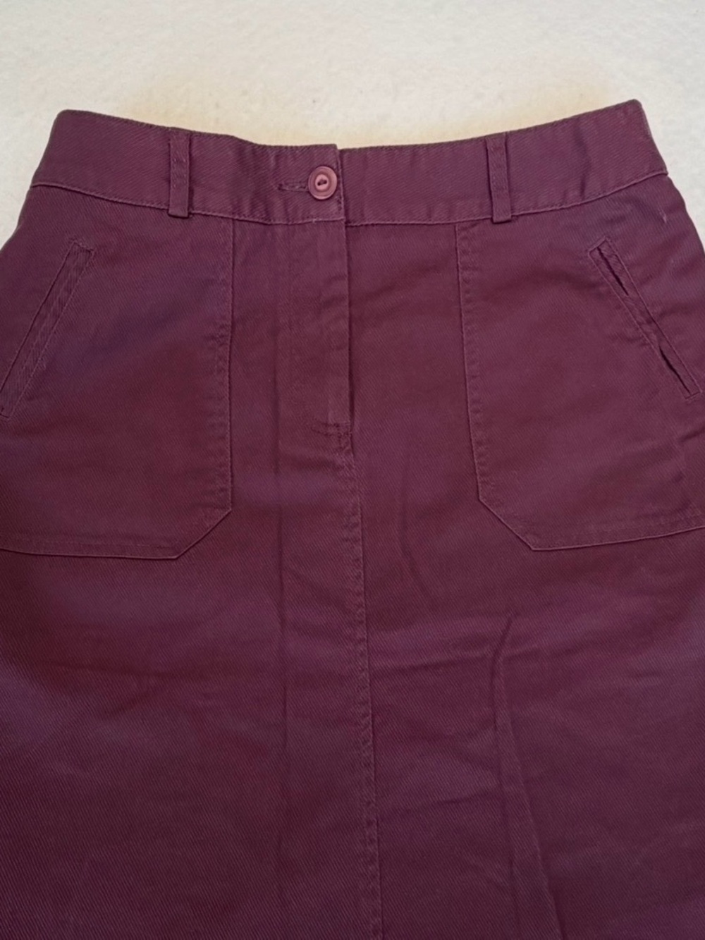 NWT VTG Christopher & Banks Skirt Stretch Denim